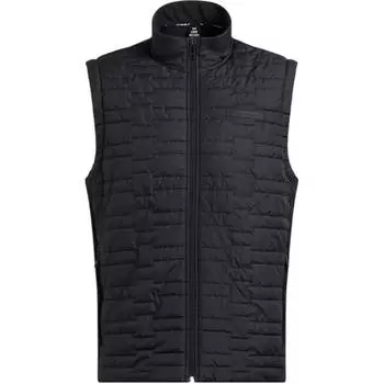 Under Armour Жилет мужской однотонный с воротником-молнией, черный 1385830-001 L