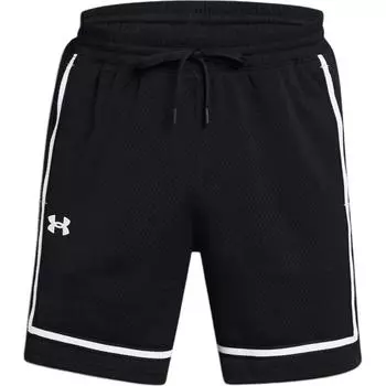 Under Armour Zone Pro 7 дюймов сетчатые цветные блоки модные универсальные дышащие спортивные шорты мужские шорты черные 1387089-001 M
