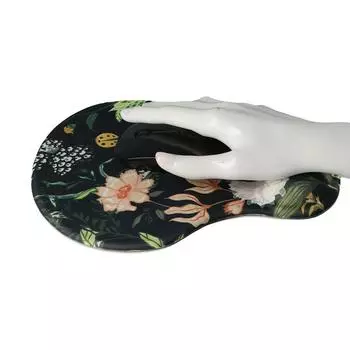 Under Hand Gaming Mat Deskpad Non-slip Mouse Pad Wrist Rest Support Mouse Wrist Pad Mouse Mat leaf