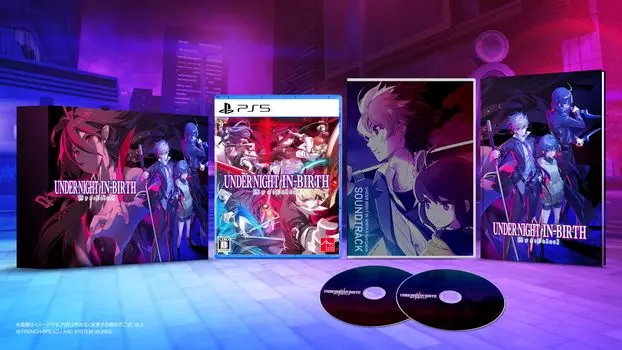 UNDER NIGHT II Limited Box DLC Сезон Special BOX Артбук Саундтрек Анонс Персонаж 24 Набор персонажей DLC PS5 IN-BIRTH SysCeles [Включено