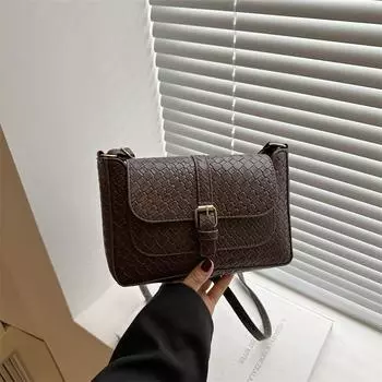 Underarm bag 2025 new trendy summer versatile shoulder messenger bag fashionable texture white women s bag белый