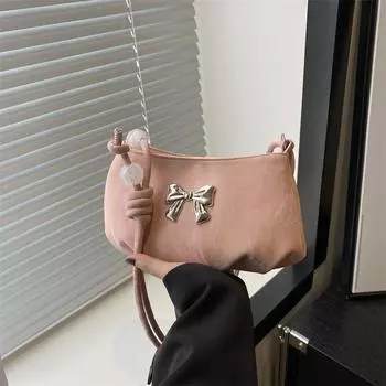 Underarm bag women s 2024 new simple foreign style women s shoulder messenger bag summer small bag fashionable and simple small square bag чёрный