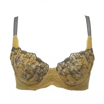 Underarm slimming makeup Underarm Wire Mustard [Lucien] Bra, bra, slimming, bra, Women s, горчичный