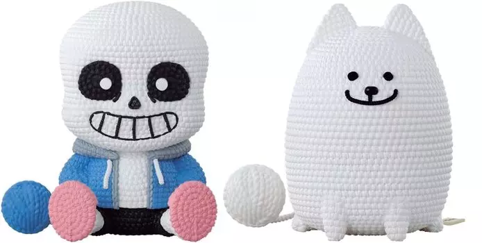 Undertale Figure UNDERTALE Figure Sans Annoying Inu Amikotto из 2 официальных товаров [Типы наборов] [2 набора]