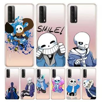 Undertale Sans Anime для Huawei Y9S Y6S Y8S Y9A Y7A Y8P Y7P Y5P Y6P Y7 Y6 Y5 Pro Prime 2020 2019 Мягкий чехол для телефона Y5 2019