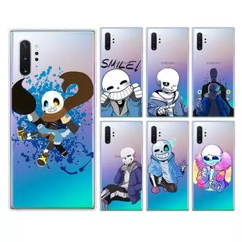 Чехол для телефона Undertale Sans Anime для Samsung Galaxy Note 20 10 9 8 Plus Ultra Lite M31 M31S M10 M10S M20 M21 M30 Samsung M10
