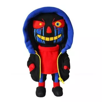 Undertale Zombies Deltarune Boss Flower Plush Figure Toy Soft Stuffed Doll Toys Black Zombie 25cm