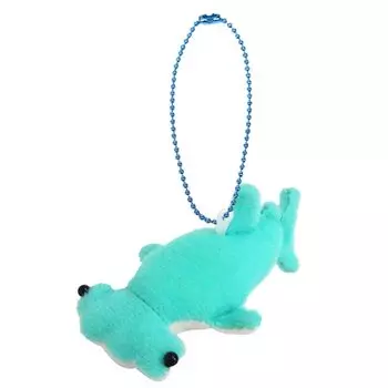 Underwater Walk Friend Mascot Key Chain Mascot Strap Ball Chain Stuffed Fish [BBC] (Hammerhead Shark)