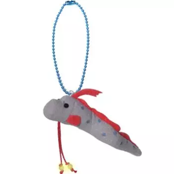Underwater Walk Friends Mascot Keychain Mascot Strap Ball Chain Stuffed Fish (Oarfish)