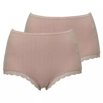 Underwear 22AW Brushed Standard Shorts Set of 2 Warm Cold Protection Fukusuke Beige [Fukusuke] [Warm Shorts] Double-Sided Women s