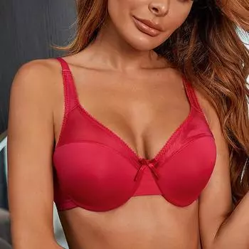 Underwear fashionable and sexy breathable adjustment type closed breasts big breasts small gathering bra 70B