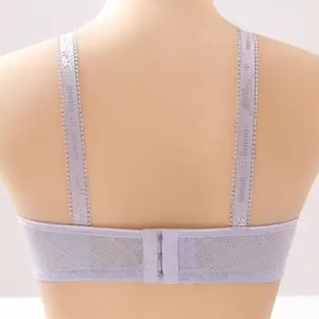 Underwear jacquard fabric mother s soft thin mold cup upper support middle-aged and elderly women s breast bra 36/80B cup хаки