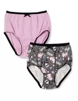 Underwear Kuromi Shorts 15131124010140 Girls Purple 140 [Sanrio] 2-Piece