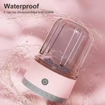 Underwear Washer Socks Laundry Machine Large Capacity Compact Design Portable Rechargeable Cordless Mini розовый