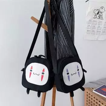 Унесенные призраками кавайная сумка, многофункциональная сумка через плечо в стиле Харадзюку с героями мультфильмов