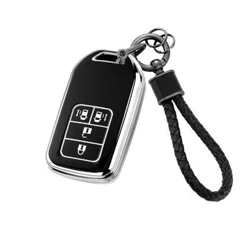 [Unhoke] Кожаный чехол для ключей, серия RU, New Freed, чехол для смарт-ключа, New Fit, Shuttle,