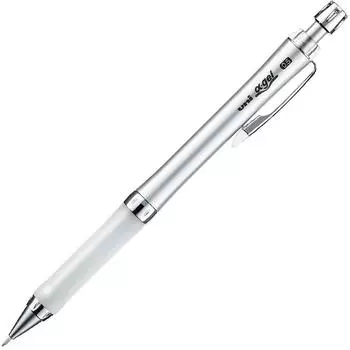 uni Mitsubishi Pencil механический карандаш Alpha Gel 0.5 тонкий мягкий белый M5807GG1P.1