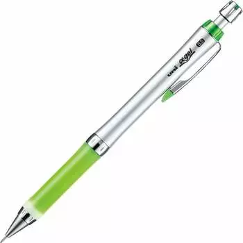 uni Mitsubishi Pencil механический карандаш Alpha Gel 0.5 тонкий желто-зеленый M5807GG1P.5
