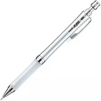 uni Mitsubishi Pencil механический карандаш Alpha Gel 0.5 тонкий мягкий белый M5807GG1P.1