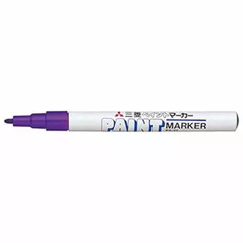 uni paint marker oil-based fine print purple PX21.12