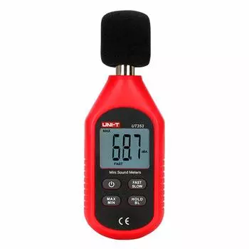 UNI-T UT353 прибор для измерения шума дБ метр 30 ~ 130 дБ мини аудио измеритель уровня звука монитор децибел