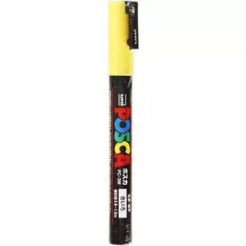 uni water-based pigment marker uniposca fine print yellow PC3M.2