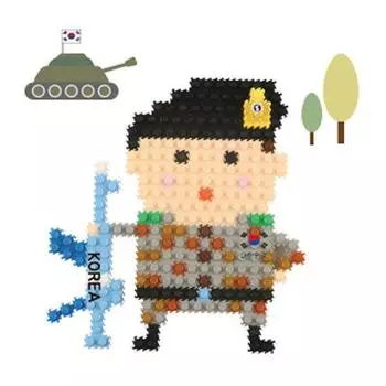 Uniart Uniblock UB032 Soldier Assembly Figure Making