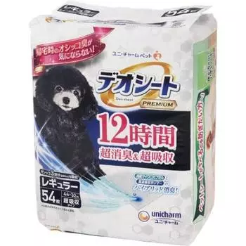 Unicharm Deo Sheet Premium Regular 54 sheets белый
