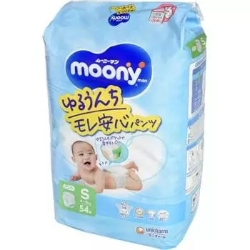 Unicharm Moonyman S 54 шт. белый