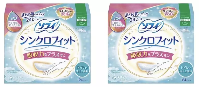 Unicharm of Sophie Synchrofit 24 pieces Set 2 [Quasi-drug]