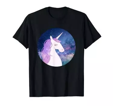 Unicorn Birthday Decoration for Girls Women Kids Unicorn T-Shirt