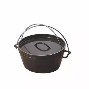 Единое пламя (ЮНИФЛАМ) Голландская печь UF 10 дюймов 660942 Легко моющаяся небьющаяся голландская печь