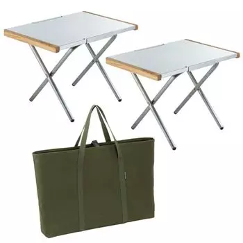 UNIFLAME uniframe 2 стола для костра и набор для кострового стола квадратный из нержавеющей стали (682104 и 683644)