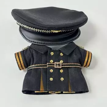 Униформа Ninnimal, шапка, черная, 10 см