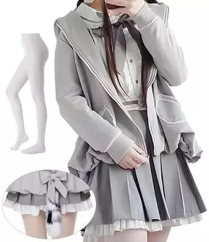 Униформа One Piece Лолита Косплей Старшеклассница Кроссдрессинг Лолита Одежда Большой размер Mori Girl One Piece Униформа Блейзер Юбка JK Униформа Комплект