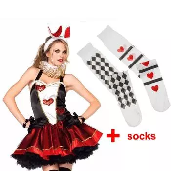 Униформа с кроликом, розовый, красный, с носками, смокинг, костюмы для взрослых, нарядное платье для косплея, головные уборы, Клубная одежда на Хэллоуин Free size