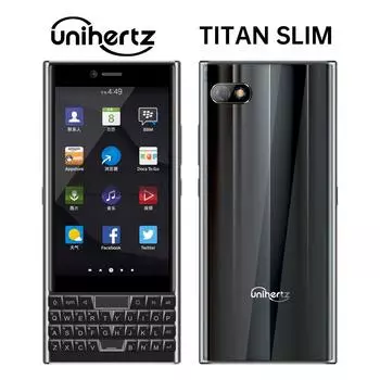 Unihertz TITAN SLIM 6 ГБ 256 ГБ Android-смартфон Qwerty-клавиатура с сенсорным экраном мобильный телефон 8MP 48MP NFC 4100 мАч мобильный телефон