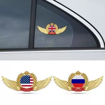 Уникальная 3D-эмблема, устойчивая к выцветанию, устойчивая к царапинам, декоративная A