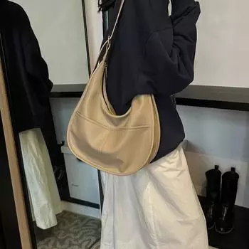 Уникальная большая вместительная сумка через плечо для женщин, повседневная сумка через плечо, ручная сумка для пельменей