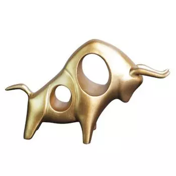 Уникальная долговечная форма дисплея формы быка скульптуры крупного рогатого скота A