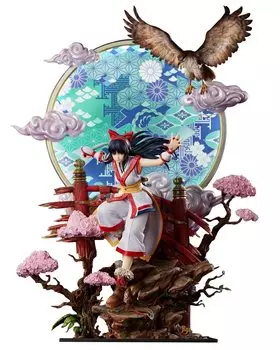 Уникальная художественная студия Samurai Spirits Nakoruru масштабная полистоун окрашенная готовая фигурка 1/6
