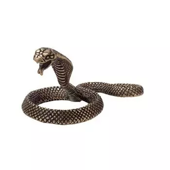 Уникальная латунная фигурка, креативная, коллекционная, декоративная Snake
