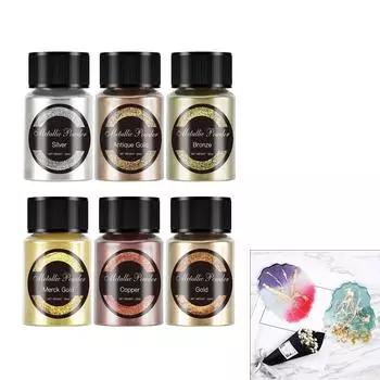 Уникальная металлическая текстура, порошок, эпоксидная смола, краситель, блестящие пигменты, цветной порошок, смола, краситель, аксессуары для изготовления ювелирных изделий 3