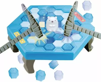 Уникальная настольная игра Sumikko Gurashi Koorikuzushi SG-0081 синий