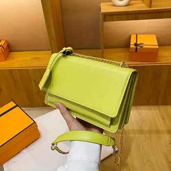 Уникальная сумка через плечо для женщин с подушкой-осью, текстурированная цепочка, новый дизайн