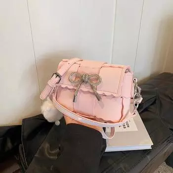 Уникальная сумка через плечо с высококачественным ощущением для женщин на осень и зиму, новая ретро-сумка через плечо для работы, небольшая транспортная сумка