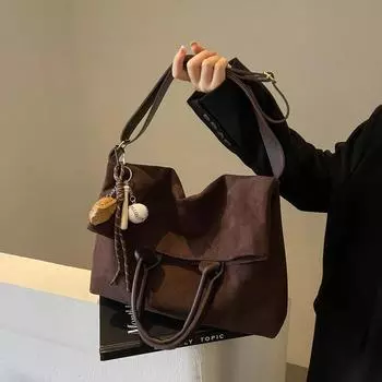 Уникальная сумка через плечо высокого качества в стиле ретро, новая вместительная женская сумка через плечо