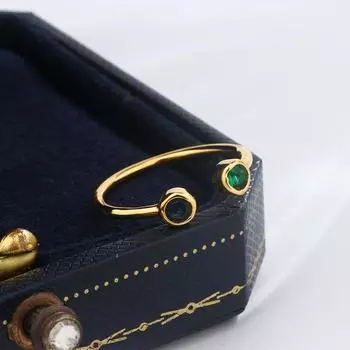 Уникальное цветное циркониевое кольцо для женщин, модное складное украшение для вечеринок на годовщины, высококачественное кольцо resizable