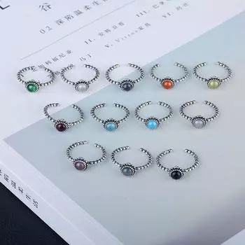 Уникальное и персонализированное высококачественное отличительное с индивидуальностью сверкающее и блестящее кольцо для женщин Ins Fashion Trends Открытое кольцо для пальца Ювелирные изделия