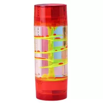 Уникальное масло «Песочные часы 3D» Компактное средство для снятия стресса красный